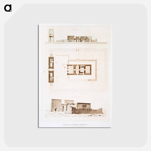 Temple of Dakka
 - エジプト美術史 Postcard.