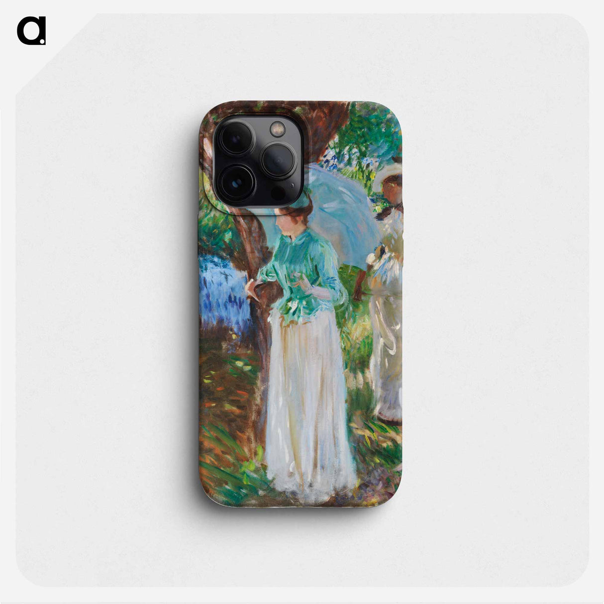 Two Girls with Parasols - John Singer Sargent Phone Case.