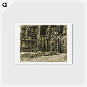 アートポストカード-St. Juan de los Reyes, the Door and the Chains
 - ジョセフ ペネル Postcard.