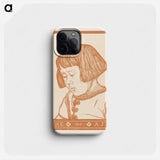 Portrait of Ineke Broekman - Julie de Graag Phone Case.