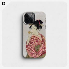 2-58_Kitagawa-Utamaro_phone