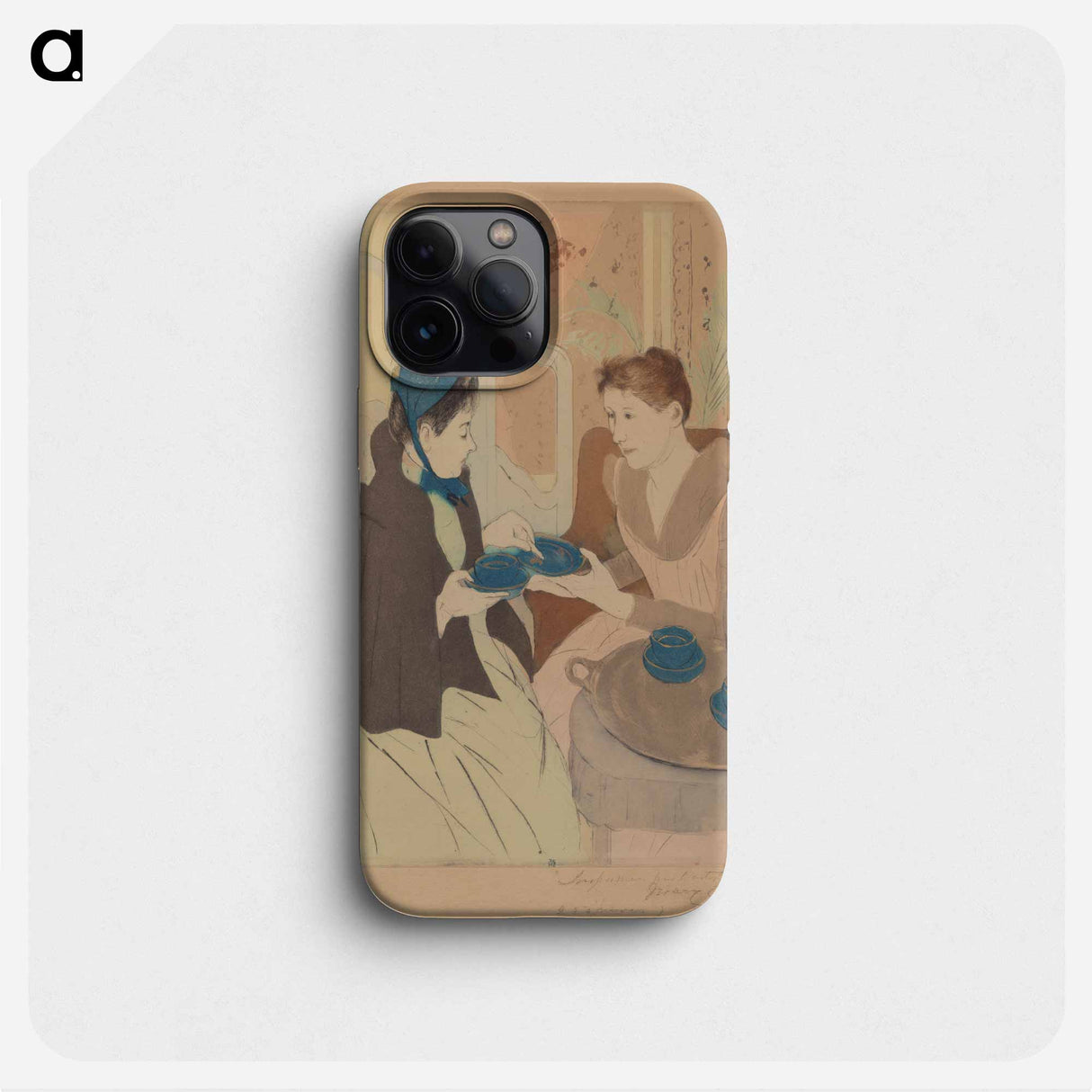 Afternoon Tea Party - Mary Cassatt Phone Case.