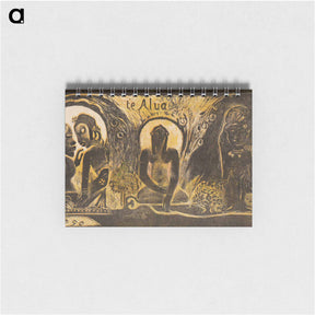 アートメモ帳-The God (Te atua) - ポール ゴーギャン Memo.