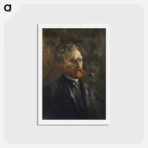 アートポストカード-Self-Portrait - フィンセント ファン ゴッホ Postcard.
