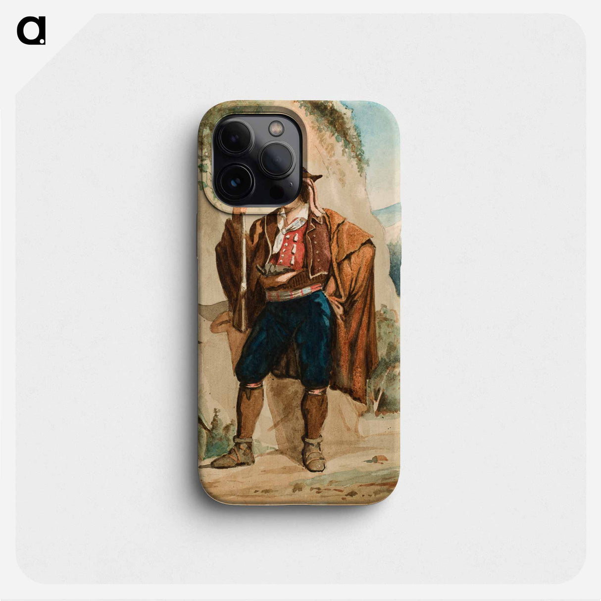 Italialainen rosvo - アルバート エーデルフェルト Phone Case.