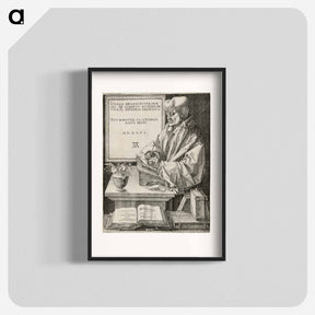 アートポスター-Erasmus of Rotterdam - アルブレヒト デューラー Poster.