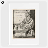 Erasmus of Rotterdam - アルブレヒト デューラー Poster.