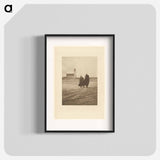 Scurrying Home - The Hour of Prayer - アルフレッド スティーグリッツ Poster.