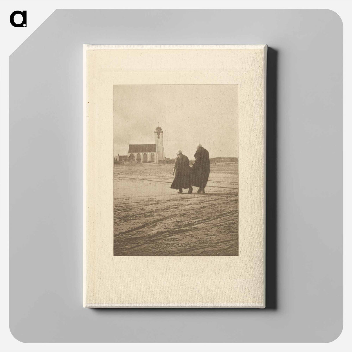 Scurrying Home - The Hour of Prayer - アルフレッド スティーグリッツ Canvas.