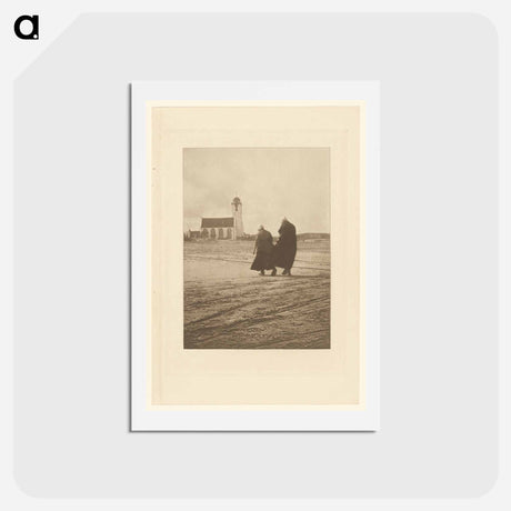 アートポストカード-Scurrying Home - The Hour of Prayer - アルフレッド スティーグリッツ Postcard.