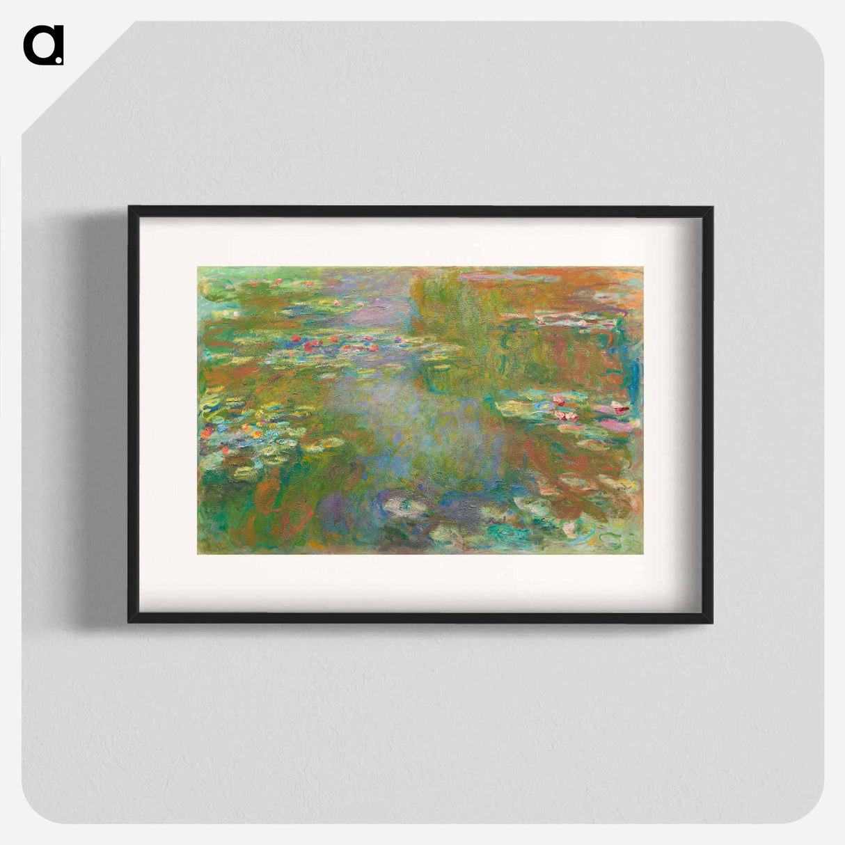 Water Lily Pond - Claude Monet Poster.