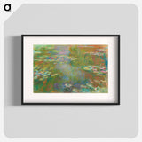 Water Lily Pond - Claude Monet Poster.