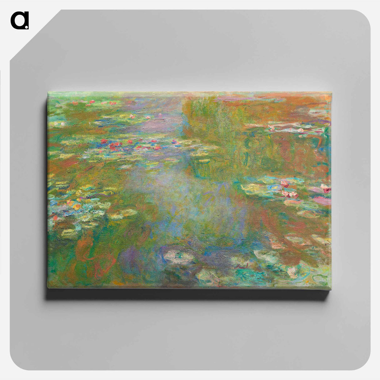 Water Lily Pond - クロード モネ Canvas.