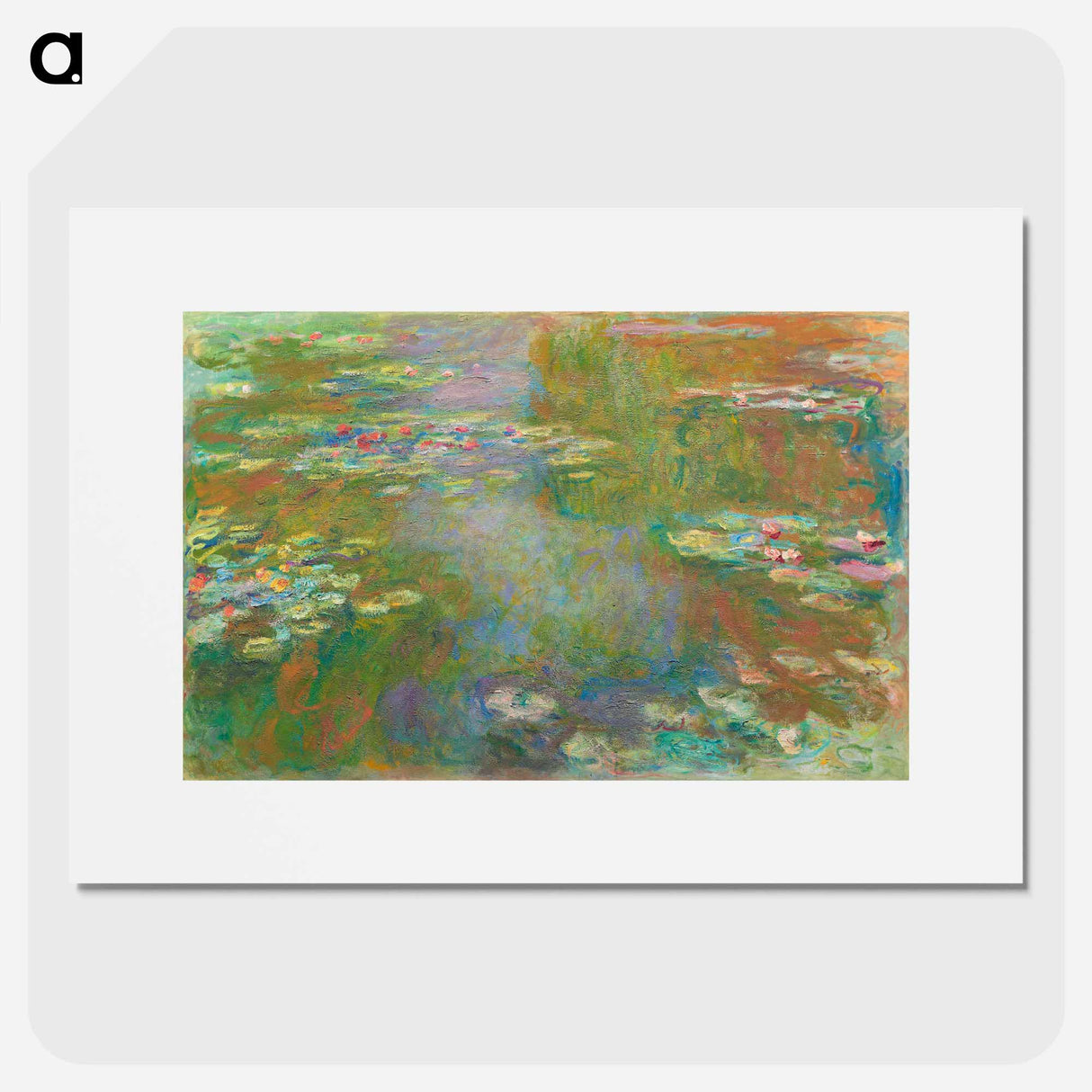 Water Lily Pond - Claude Monet Poster.