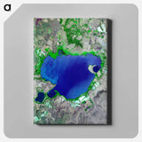 アートパネル-Lake Naivasha from Space
 - 上空からの地球 Canvas.