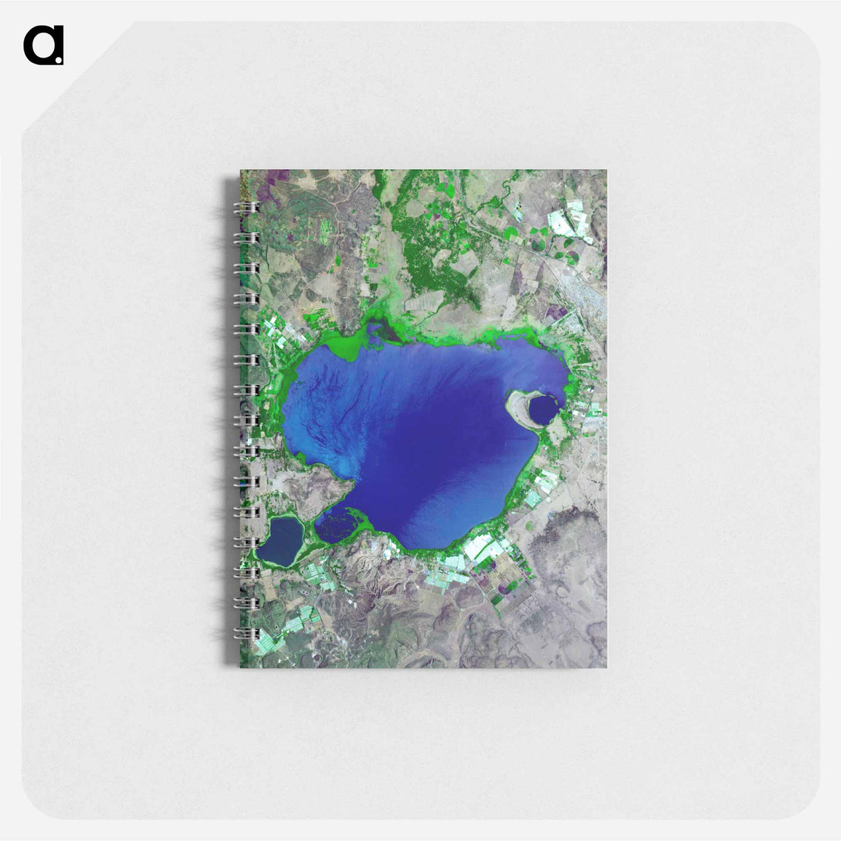 アートメモ帳-Lake Naivasha from Space
 - 上空からの地球 Memo.