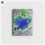 アートメモ帳-Lake Naivasha from Space
 - 上空からの地球 Memo.