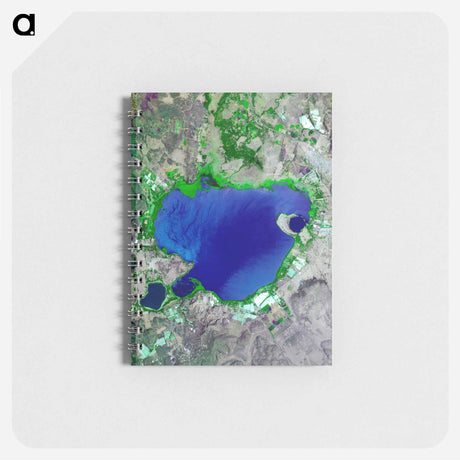 アートメモ帳-Lake Naivasha from Space
 - 上空からの地球 Memo.