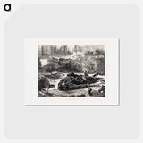 アートポストカード-Civil War - エドゥアール マネ Postcard.