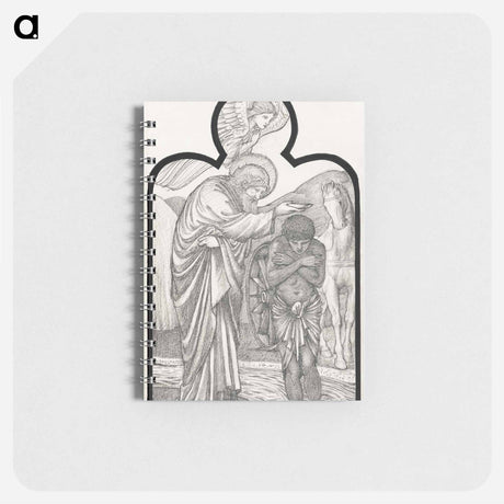 アートメモ帳-Saint Philip Baptising the Eunuch - エドワード バーン ジョーンズ Memo.