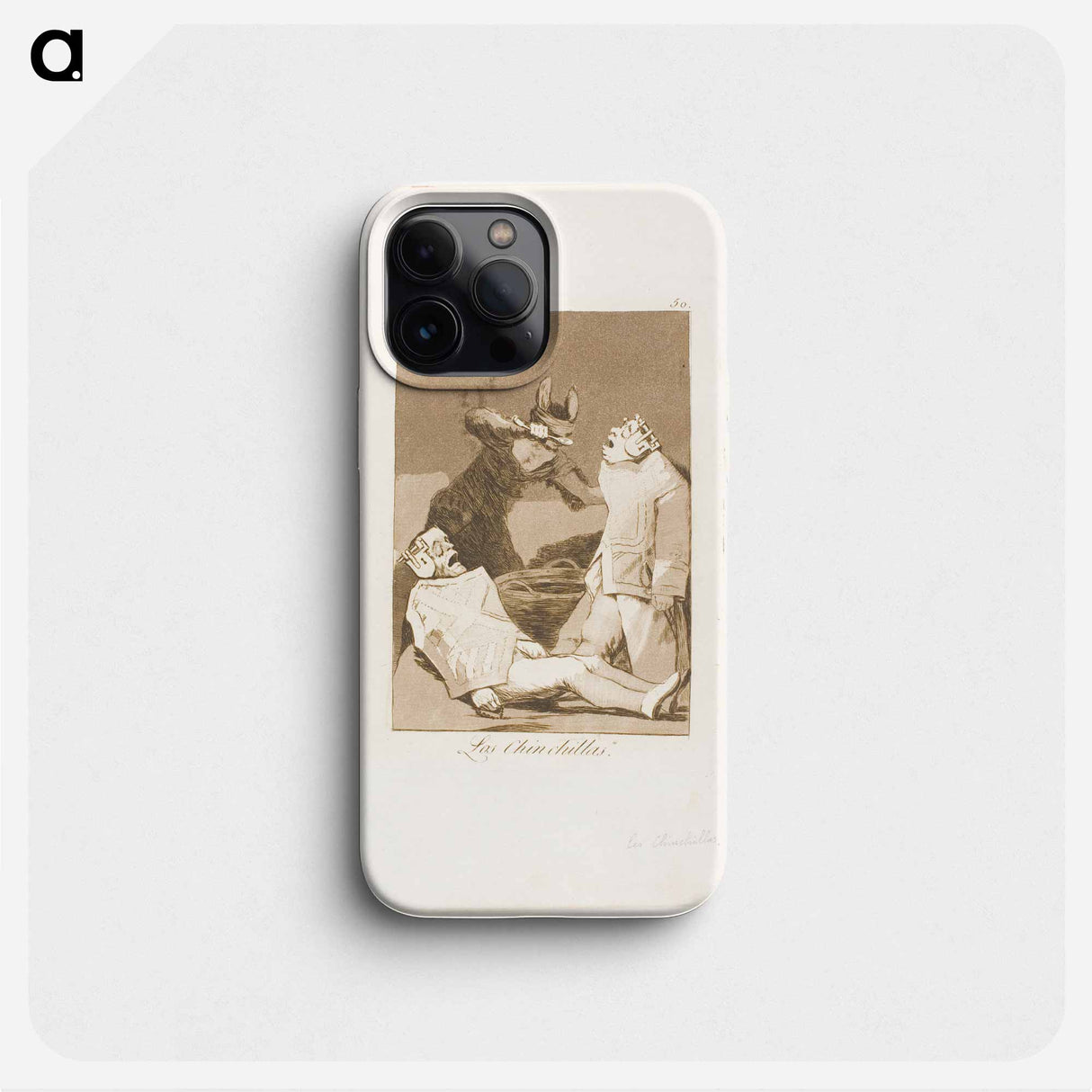 The Chinchillas - Francisco de Goya Phone Case.