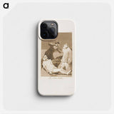 The Chinchillas - Francisco de Goya Phone Case.
