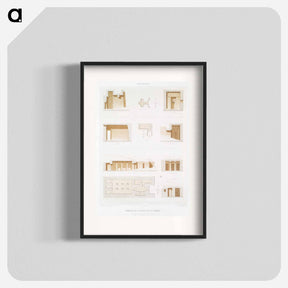 アートポスター-Tombs of Memphite Necropolis
 - エジプト美術史 Poster.