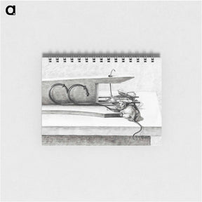 アートメモ帳-Mouse in a mousetrap - ジャン ベルナール Memo.