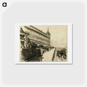 アートポストカード-The Endless Escorial
 - ジョセフ ペネル Postcard.