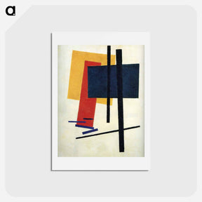 アートポストカード-Suprematism - カジミール マレーヴィチ Postcard.