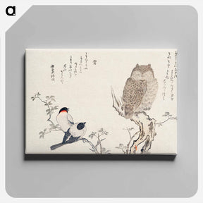 アートパネル-Mimizuku Uso - 喜多川 歌麿 Canvas.