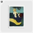 アートポストカード-Under the Horse Chestnut Tree - メアリー カサット Postcard.