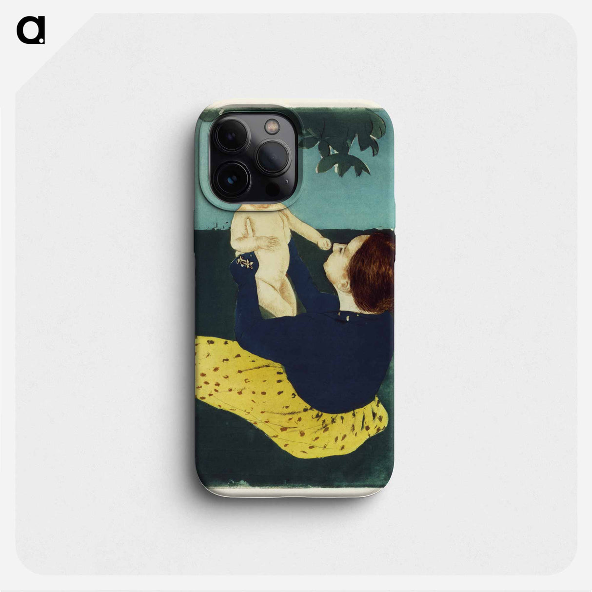 Under the Horse Chestnut Tree - Mary Cassatt Phone Case.