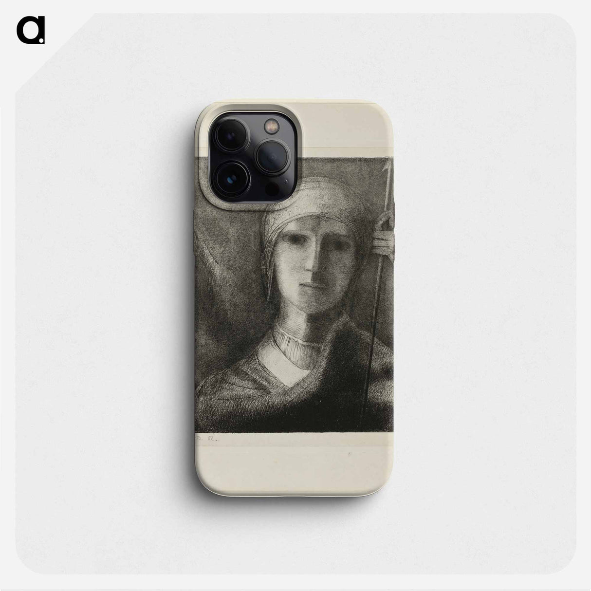 Parsifal - Odilon Redon Phone Case.