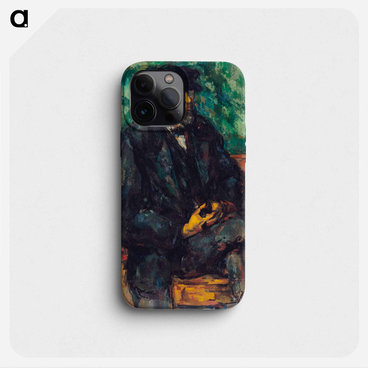 The Gardener Vallier - ポール セザンヌ Phone Case.