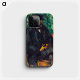 The Gardener Vallier - Paul Cezanne Phone Case.