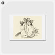 アートポストカード-Two Sitting Maori Women - ポール ゴーギャン Postcard.