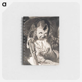 アートメモ帳-Sketch of Felix Klee
 - パウル クレー Memo.