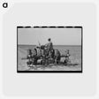 アートポストカード-Texas Farm Planter
 - ラッセル リー Postcard.