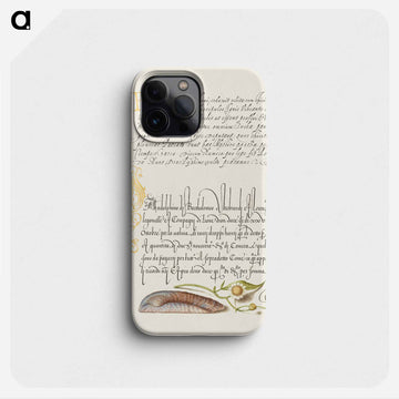 Noah's Ark Shell and Sneezewort from Mira Calligraphiae Monumenta
 - 書道のお手本 Phone Case.