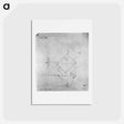 アートポストカード-Axonometric drawing of the house in Meudon - テオ ファン ドゥースブルフ Postcard.