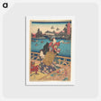 アートポストカード-Utagawa Kunisada Print
 - 歌川 国貞 Postcard.