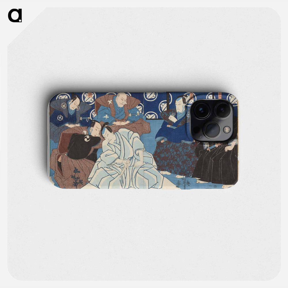 Saga gorō mitsutoki - 歌川 国芳 Phone Case.