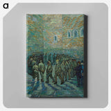 Prisoners Exercising - Vincent van Gogh Canvas.