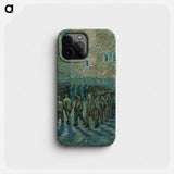 Prisoners Exercising - Vincent van Gogh Phone Case.