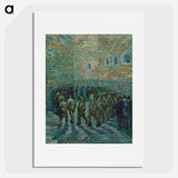 Prisoners Exercising - Vincent van Gogh Poster.