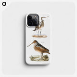 Ring-tailed Marlin (Limosa hudsonica) - ニューヨークの動物学 Phone Case.