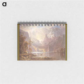 アートメモ帳-The Tahoe's Lake - アルバート ビアスタット Memo.