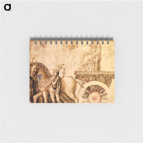 Julius Caesar on his triumphal car - アンドレア マンテーニャ Memo.