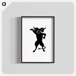 アートポスター-Demon Silhouette from Michael's Crag
 - 大英図書館 Poster.